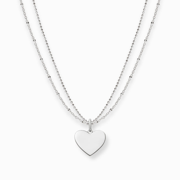 Thomas Sabo Sterling Silver Heart Necklace