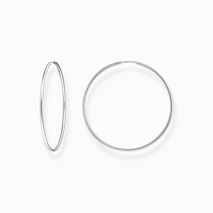 Thomas Sabo Sterling Silver Big Hoop Earings