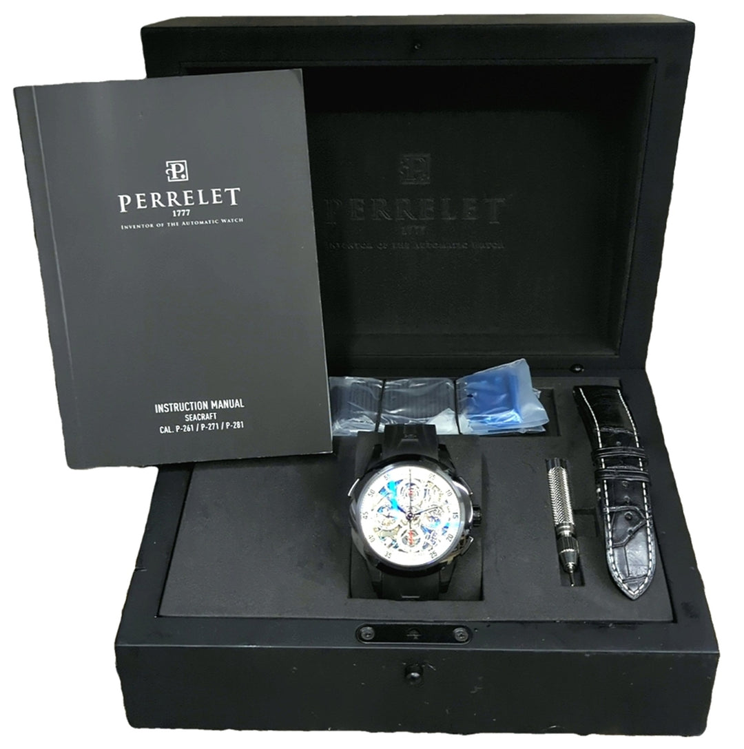 Perrelet Split Second Chronograph Skeleton Dial A1045 43mm 2018