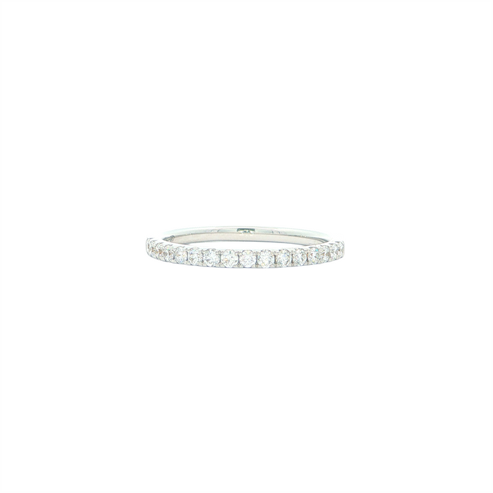 18KT White Gold 0.29ctw Diamond Band