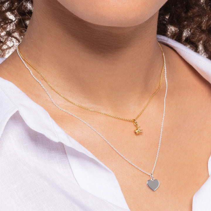 Thomas Sabo Sterling Silver Heart Necklace