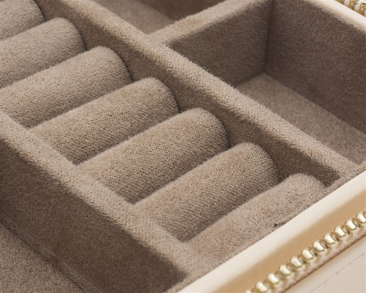 Caroline Zip Travel Case - Ivory