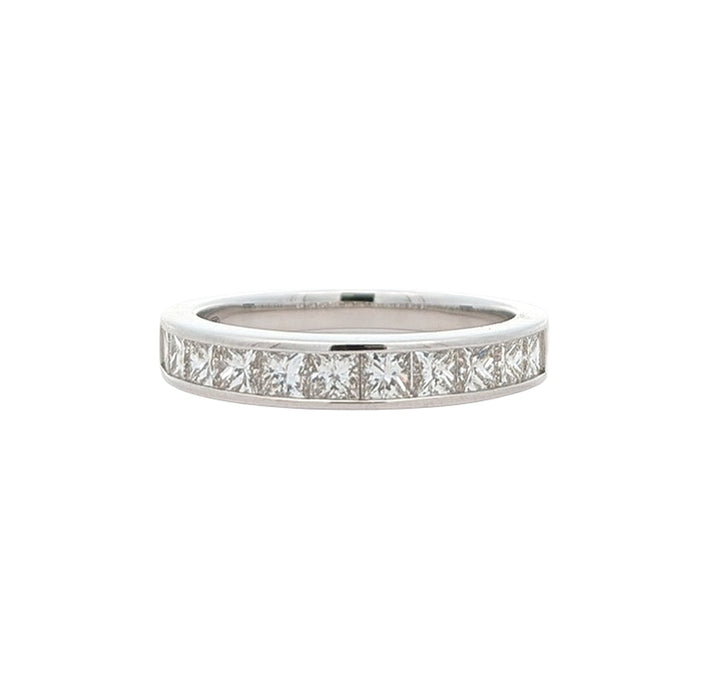 18K White Gold 0.98ctw Diamond Band