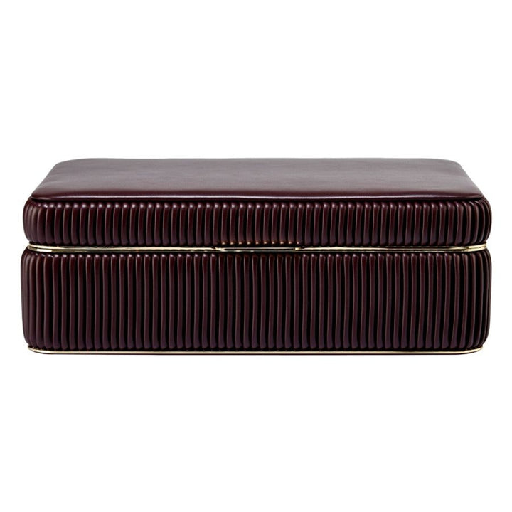 Bella Bordeaux Medium Jewelry Box