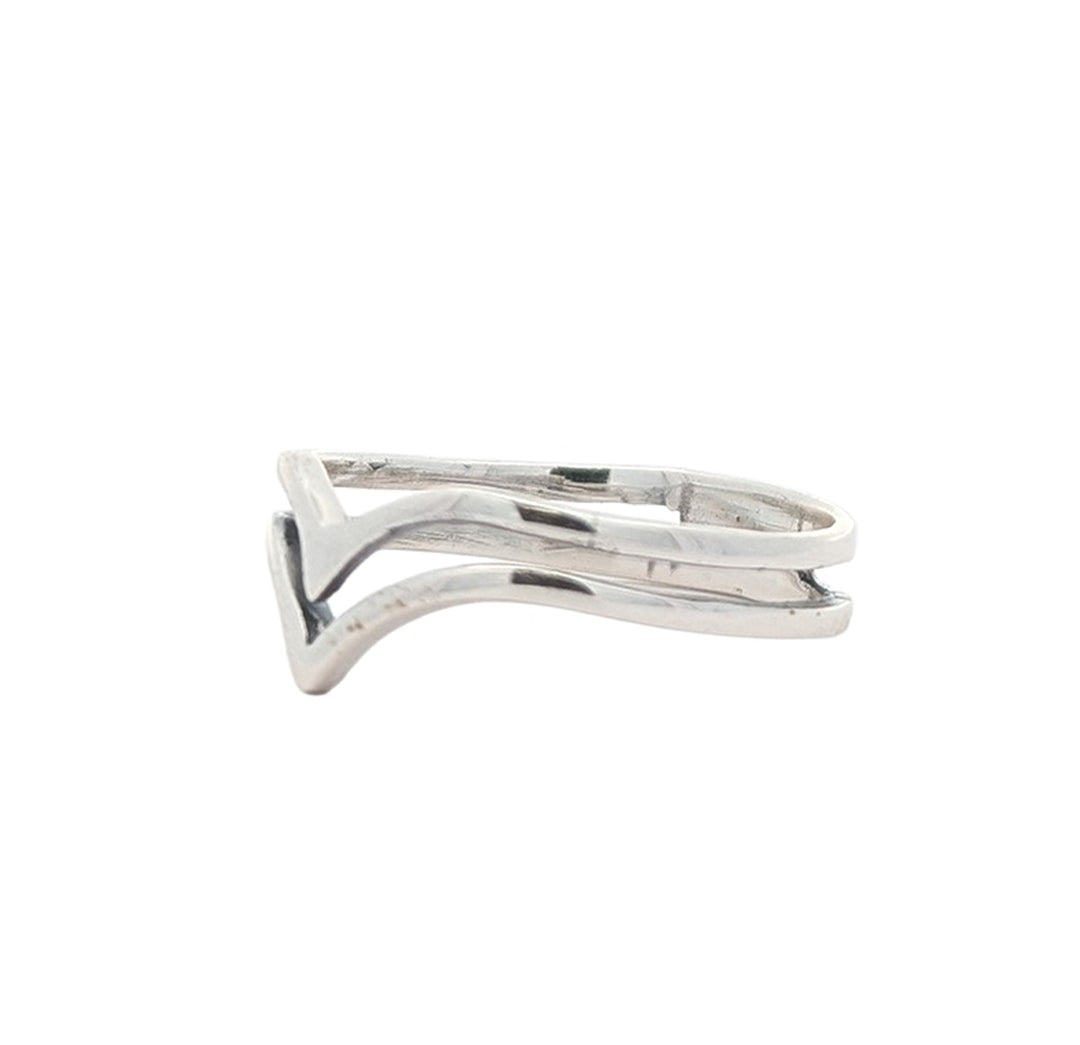 Sterling Silver Open Wish Ring