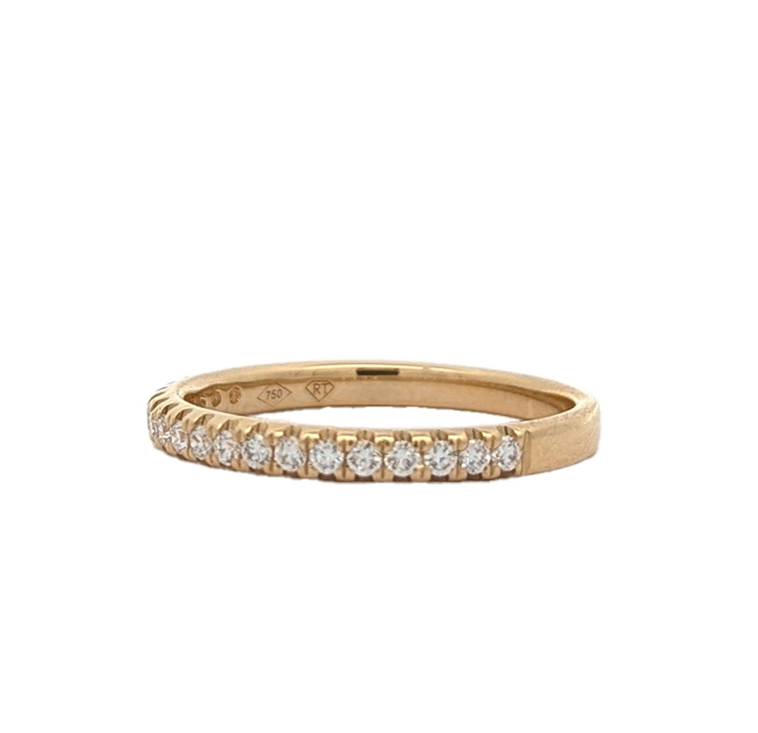 18K Gold 0.23ct Diamond Band