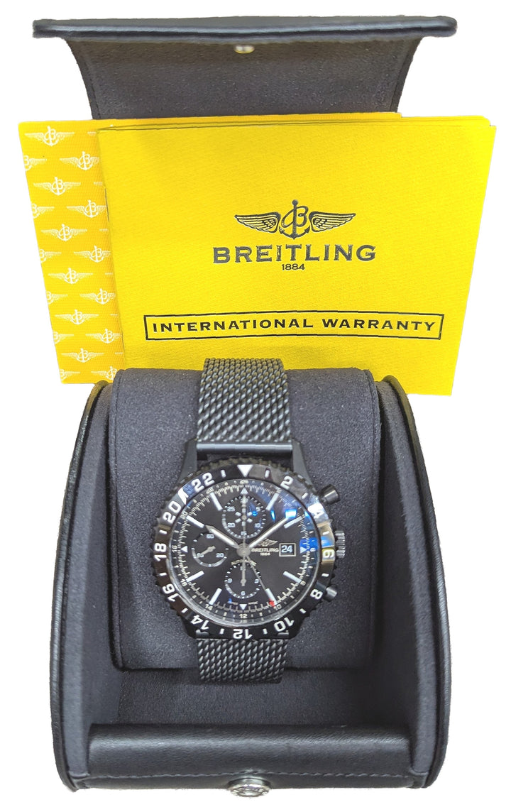 Breitling  Chronoliner Blacksteel GMT 46mm M24310