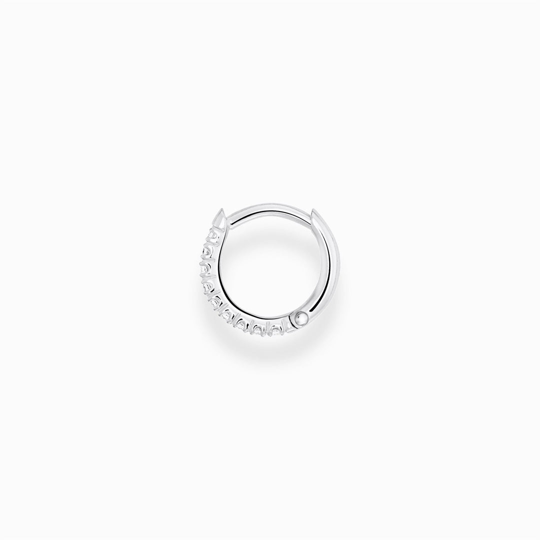 Thomas Sabo Sterling Silver CZ Single Hoop Earring