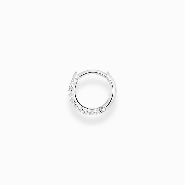 Thomas Sabo Sterling Silver CZ Single Hoop Earring