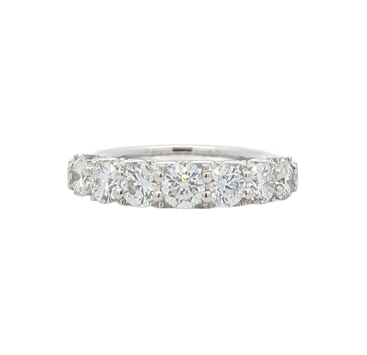 18KT White Gold 3.04ctw Diamond Band