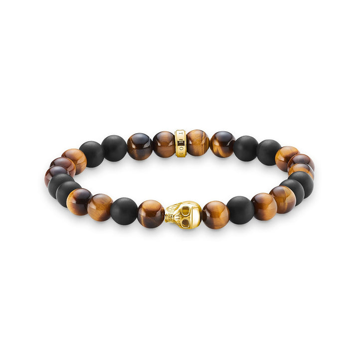 Thomas Sabo Brown Skull Bracelet