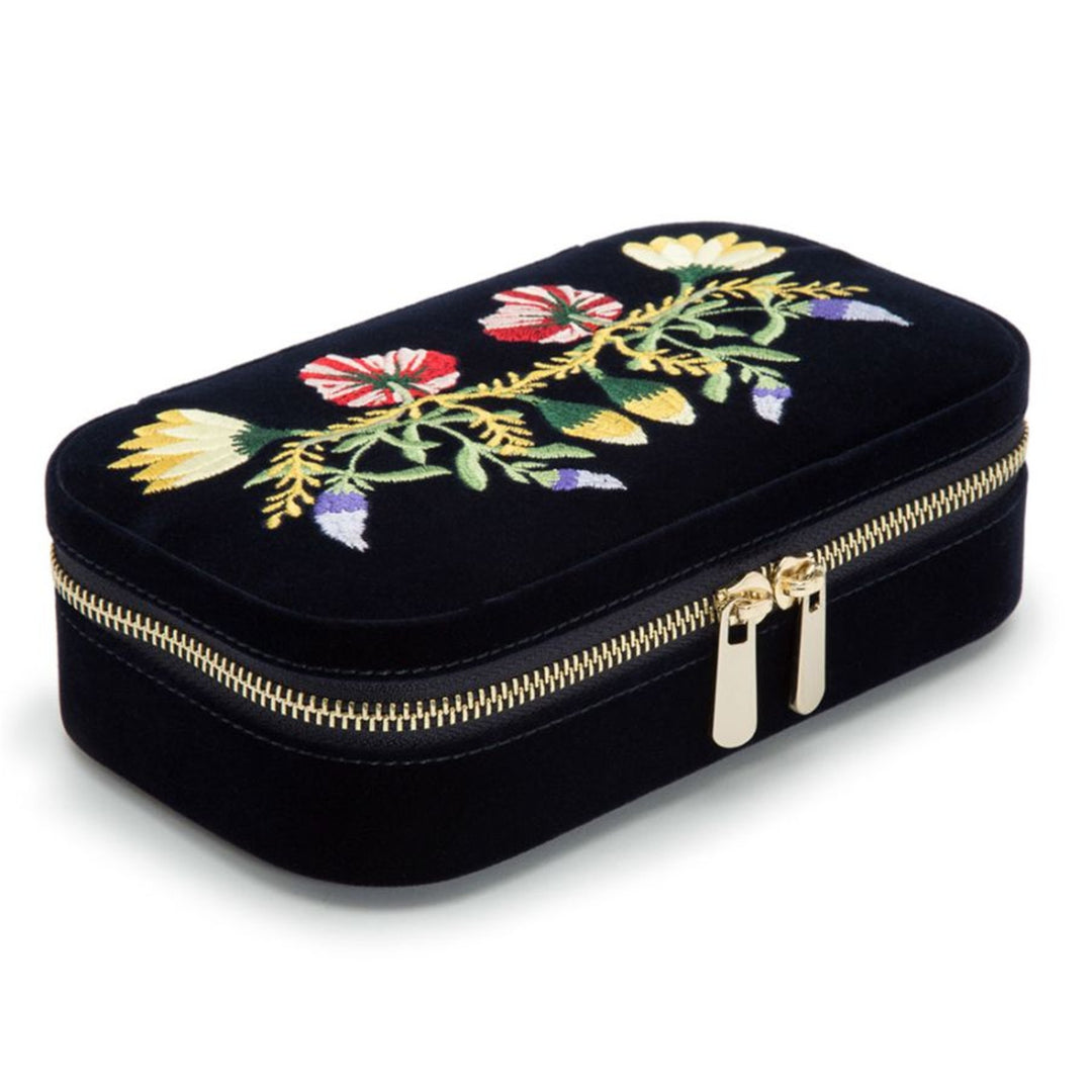 Zoe Travel Indigo Zip Case