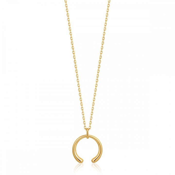 "LUXE MINIMALISM" Luxe Curve Necklace Gold