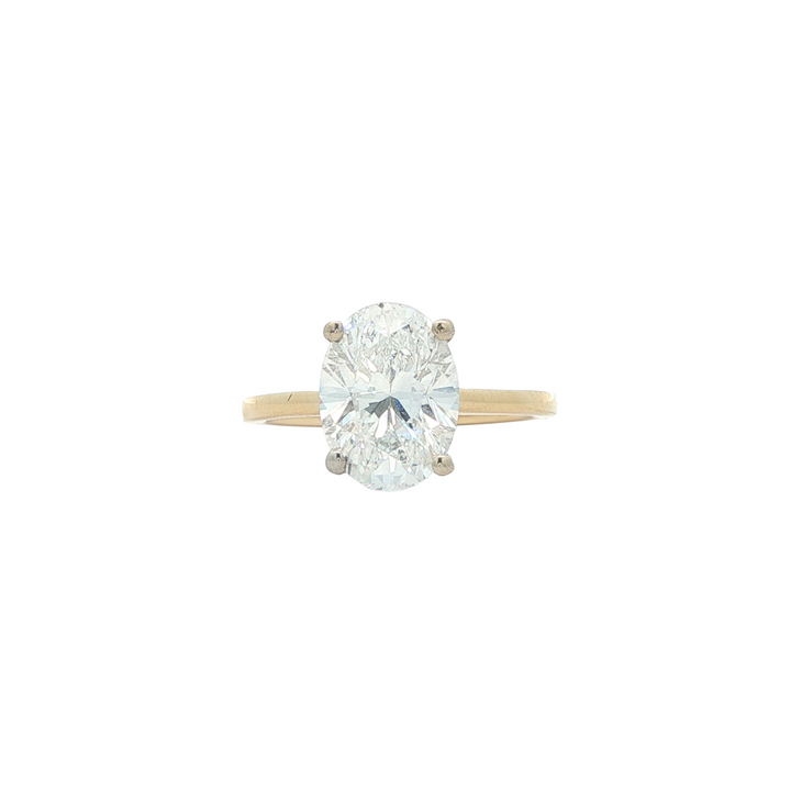 14K Two-Toned 3.12ctw Diamond Engagement Ring