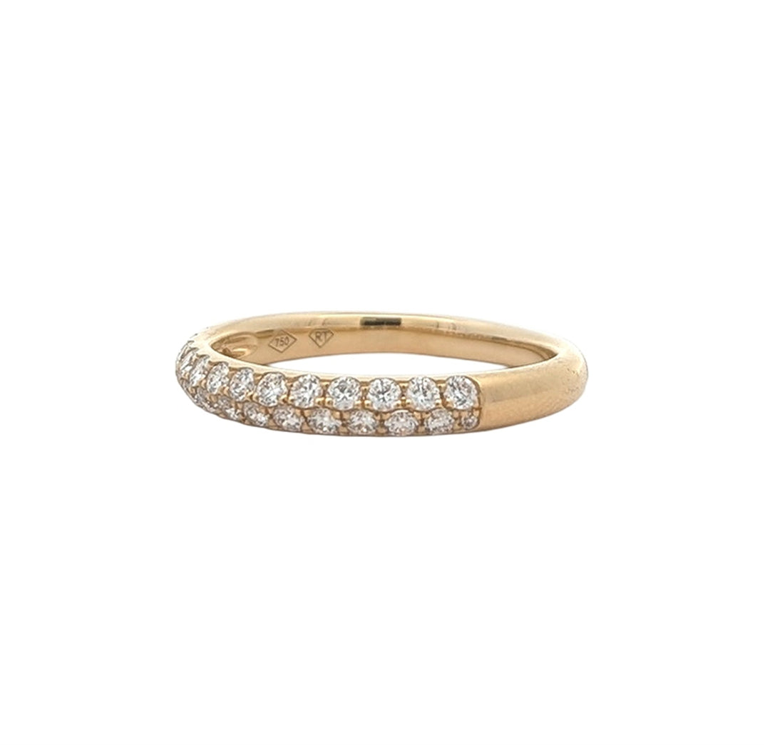18KT Yellow Gold 0.50ctw Diamond Band
