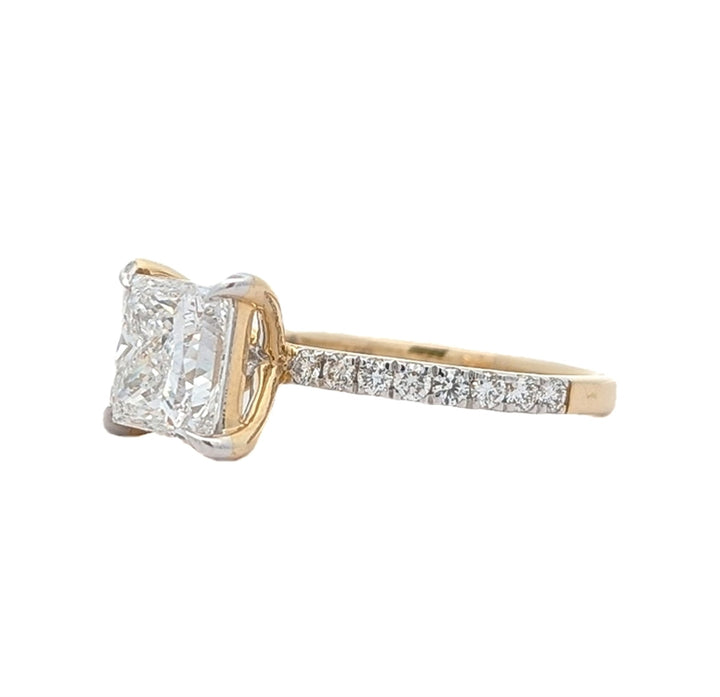 14KT Yellow Gold 2.30ctw Lab Grown Diamond Engagement Ring
